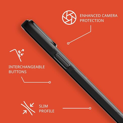 حافظة Tech21 Evo Check لهاتف iPhone 16e / 15 - متوافقة مع MagSafe - حافظة حماية من الصدمات - سموكي/أسود in Kuwait