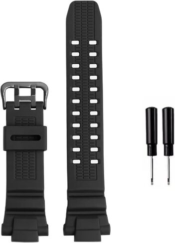 متوافقة مع أحزمة الساعات الرياضية للرجال من Casio G-SHOCK Aviation Series 5121، وGW-3500B، وGW-3000B، وGW-2000، وG-1200B، وG-1250B in Kuwait