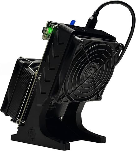 Bitcoin Home Miner NerdQaxe++ Rev 6TH/s 100W تمت ترقيته مع أربع شرائح BM1370 ASIC بمروحة مزدوجة للتوصيل والتشغيل 2.4G WiFi وهادئ لآلة التشفير Bitcoin Miner للمبتدئين in Saudi Arabia
