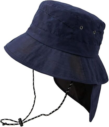 Sun Hat for Men Women Fishing Hat with Neck Flap,UV Protective Hiking Fishing Hats,Wide Brim Sun Hat for Women&Men in Saudi Arabia