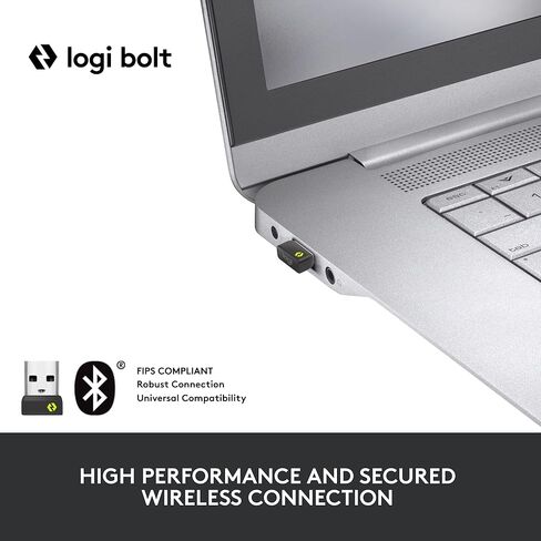 Logitech MX Master 3 for Business, Wireless Mouse, Logi Bolt Technology, Bluetooth, MagSpeed Scrolling, Ergonomic, Rechargeable, Globally Certified, PC/Mac/Linux - Graphite in Saudi Arabia