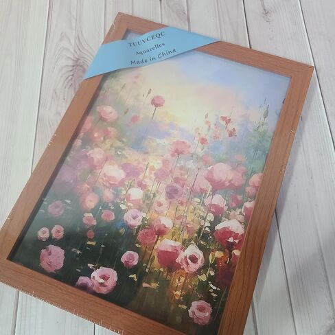 TUUVCEQC Aquarelles – Healing Floral Landscape Wall Art, Infusing Space with Gentle Vitality in Saudi Arabia