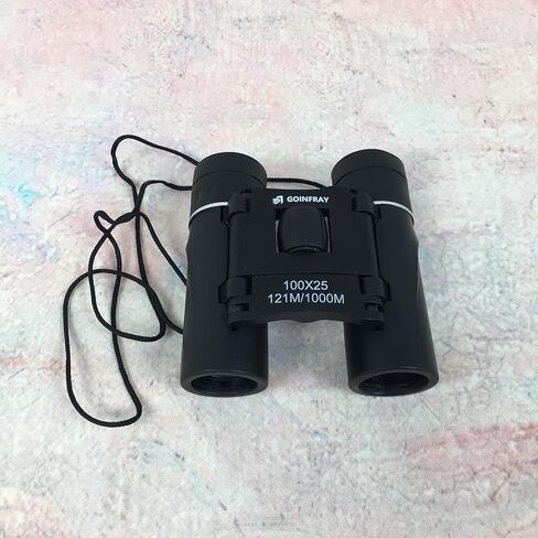 GOINFRAY Binoculars – HD Wide Field Vision, 100% Rubber Armour, Multi‑Coated Lens, Low Light Night Vision for Bird Watching, Hiking, Sports & Travel in Saudi Arabia