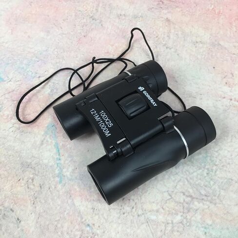 GOINFRAY Binoculars – HD Wide Field Vision, 100% Rubber Armour, Multi‑Coated Lens, Low Light Night Vision for Bird Watching, Hiking, Sports & Travel in Saudi Arabia
