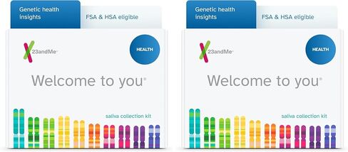 خدمة 23andMe الصحية فقط - اختبار الحمض النووي مع التقارير الجينية الشخصية - الاستعدادات الصحية وحالة الناقل وتقارير العافية - مؤهلة لـ FSA وHSA (قبل الشراء، راجع معلومات الاختبار المهمة أدناه) in Kuwait