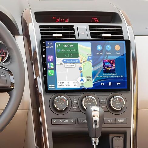 2G+64G Android 15 ترقية راديو السيارة لمازدا CX-9 2007 2008 2009-2015 مع CarPlay اللاسلكي Android Auto، شاشة ستيريو سيارة 10.1 بوصة لمازدا CX-9 مع كاميرا احتياطية بلوتوث واي فاي FM RDS SWC in Kuwait