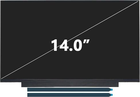 بديل شاشة LCD جديدة لجهاز الكمبيوتر المحمول HP 14-cf2111wm / 14-cf2112wm (ليس لموديلات FHD/Touch)، 14 بوصة، eDP 30-pin، HD (1366x768)، شاشة غير لامعة، لا تعمل باللمس in Kuwait