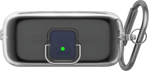 حافظة Geiomoo TPU لهاتف Sony WF-C510، غطاء مرن ناعم مقاوم للخدش مع حلقة تسلق (شفاف) in Kuwait