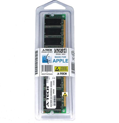 A-Tech لوحدة Apple 1GB PC2700 333MHz Power Mac G4 2003 M8573LL/A M8570 M8840LL/A M8841LL/A M9145LL/A M8692LL/A M8580LL/A ذاكرة الوصول العشوائي in Kuwait