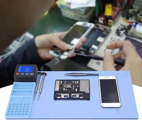 مزيل فتح شاشة لوحة التسخين، أدوات إصلاح آلة فاصل شاشة LCD، لوحة حرارية للهواتف المحمولة والأجهزة اللوحية، أداة صيانة إصلاح شاشة الهاتف الذكي in Saudi Arabia