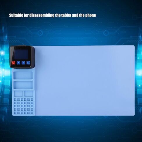 مزيل فتح شاشة لوحة التسخين، أدوات إصلاح آلة فاصل شاشة LCD، لوحة حرارية للهواتف المحمولة والأجهزة اللوحية، أداة صيانة إصلاح شاشة الهاتف الذكي in Saudi Arabia