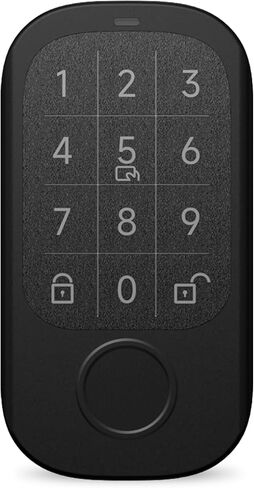 Sesame Touch Pro، قفل ذكي، بصمة الإصبع، بطاقة NFC، سلك المرور، قفل باب دخول بدون مفتاح بلوتوث للباب الأمامي، المنزل، Airbnb، تأجير العطلات in Kuwait