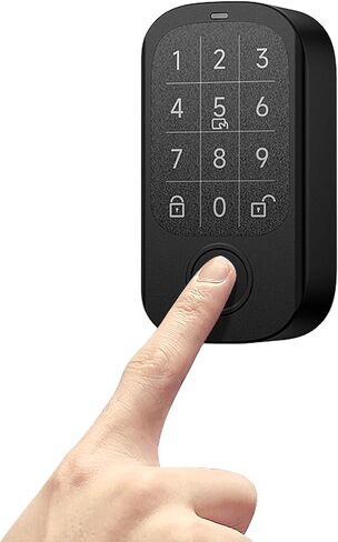 Sesame Touch Pro، قفل ذكي، بصمة الإصبع، بطاقة NFC، سلك المرور، قفل باب دخول بدون مفتاح بلوتوث للباب الأمامي، المنزل، Airbnb، تأجير العطلات in Kuwait