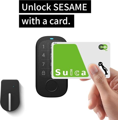 Sesame Touch Pro، قفل ذكي، بصمة الإصبع، بطاقة NFC، سلك المرور، قفل باب دخول بدون مفتاح بلوتوث للباب الأمامي، المنزل، Airbnb، تأجير العطلات in Kuwait