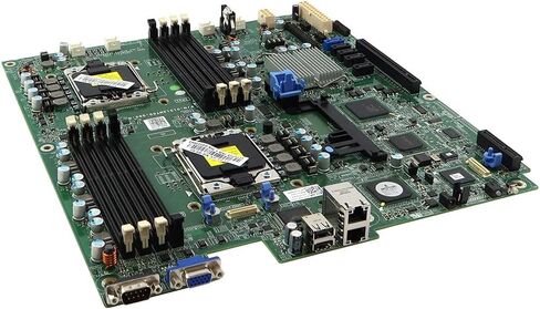 اللوحة الأم للخادم 1V648 01V648 CN-01V648 قطعة غيار بديلة متوافقة لسلسلة PowerEdge R410 من Dell مجموعة شرائح Intel 5500 مقبس مزدوج LGA1366 DDR3 in Saudi Arabia