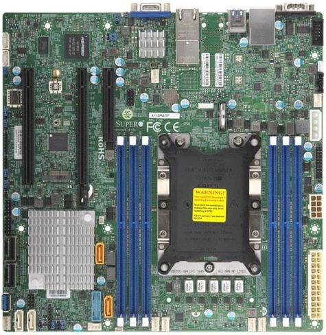 Supermicro Motherboard MBD-X11SPM-TF-B Xeon Single Socket S3647 C622 Max.768GB PCI Express ATX Brown Box in Saudi Arabia