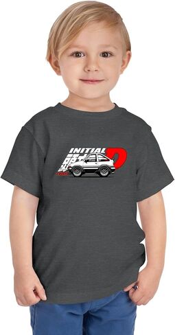 Toddler AE86 JDM Kids T-Shirt, Retro Drift Car Graphic Tee - Import Tuner Shirt, Gift for Baby Boys & Girls 2T, 3T, 4T, 5T in Saudi Arabia