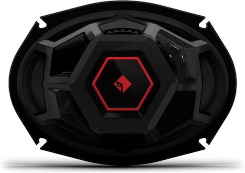 Rockford Fosgate P2V2-69HO Punch P2 6x9" مكبرات صوت عالية الإخراج ثنائية الاتجاه 2 أوم قابلة للتحويل، يمكن تكوينها كنظام محوري أو مكون - أسود (زوج) in Saudi Arabia
