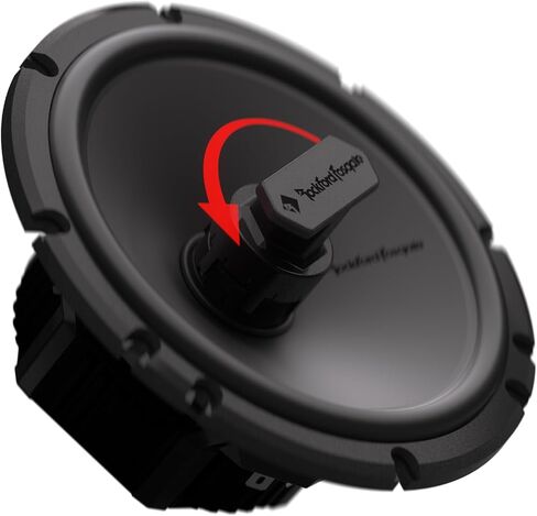 Rockford Fosgate P2V2-69HO Punch P2 6x9" مكبرات صوت عالية الإخراج ثنائية الاتجاه 2 أوم قابلة للتحويل، يمكن تكوينها كنظام محوري أو مكون - أسود (زوج) in Saudi Arabia