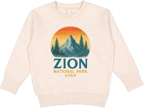 inktastic Zion National Park Toddler Sweatshirt in Saudi Arabia
