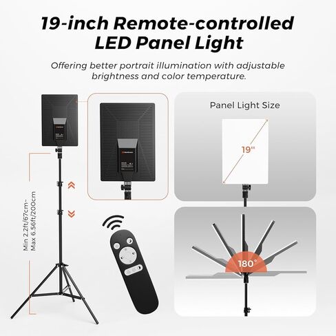 NearStream VM33 Streaming Camera & VK40 Photography Lighting Kit Bundle for Livestreaming, Video Content Creation & Virtual Meetings in Kuwait