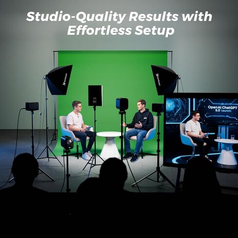 NearStream VM33 Streaming Camera & VK40 Photography Lighting Kit Bundle for Livestreaming, Video Content Creation & Virtual Meetings in Kuwait