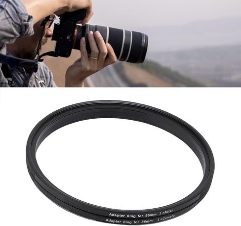 EBTOOLS 86mm Filter Adapter Ring, Magnetic Lens Filter Adapter, Lens Conversion Ring, Aluminum Alloy, with CNC Integrated Process, Oxidation and Drop Resisting, Lightweight Design in Saudi Arabia
