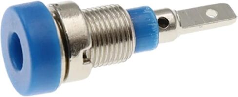 2MM Banana Socket 20A Small Lantern 6mm Plug Panel Jack Adaptor Connector Pure Copper High Voltage Power Supply Terminal(Red,1PCS) in Saudi Arabia
