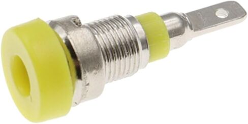 2MM Banana Socket 20A Small Lantern 6mm Plug Panel Jack Adaptor Connector Pure Copper High Voltage Power Supply Terminal(Red,1PCS) in Saudi Arabia