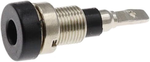 2MM Banana Socket 20A Small Lantern 6mm Plug Panel Jack Adaptor Connector Pure Copper High Voltage Power Supply Terminal(Red,1PCS) in Saudi Arabia