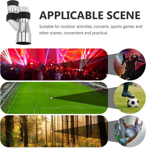 8x20 Mini Monocular Telescope for Adults Portable Pocket Telescope with Blue Coating for Fishing Hiking Outdoor Observation in Saudi Arabia