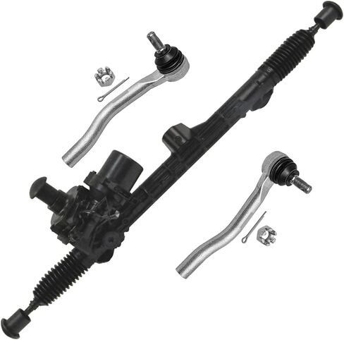 Detroit Axle - 4.0L Rack and Pinion Power Steering Pump for 2005-2019 Nissan Frontier 2005-2015 Xterra 2005-2012 Pathfinder Rack and Pinion Assembly Power Steering Pump with Pulley Replacement in Saudi Arabia