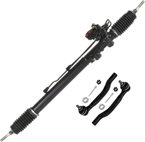 Detroit Axle - 4.0L Rack and Pinion Power Steering Pump for 2005-2019 Nissan Frontier 2005-2015 Xterra 2005-2012 Pathfinder Rack and Pinion Assembly Power Steering Pump with Pulley Replacement in Saudi Arabia