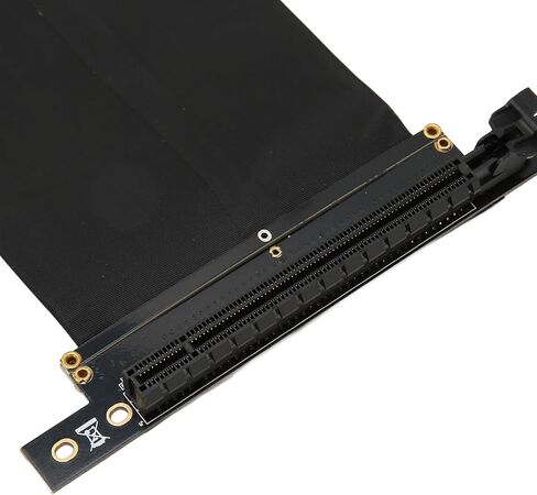 PCIe 3.0 Riser Cable, 1080Ti Tested PCIe 3.0 X16 High Speed Flexible Extender Card Extension Port 90 Degree Adapter Compatible with RTX2060, in Saudi Arabia