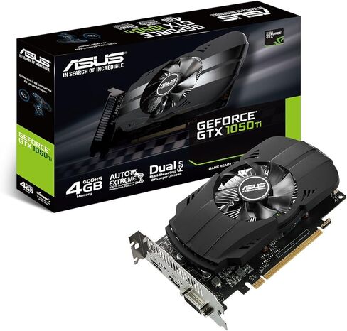 ASUS PH-GTX1050TI-4G GeForce GTX 1050 Ti 4GB GDDR5 Graphics Card in Saudi Arabia