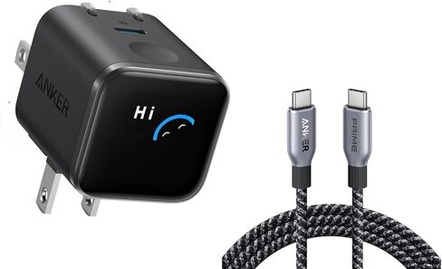 شاحن حائط أنكر PD وكابل USB C إلى USB C (حزمة) in Kuwait