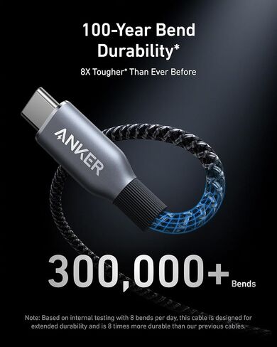 شاحن حائط أنكر PD وكابل USB C إلى USB C (حزمة) in Kuwait