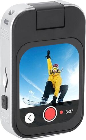 مشغل MP3 MP4 من ciciglow مع كاميرا حركة عالية الدقة، وكاميرا رياضية قابلة لإعادة الشحن بتقنية البلوتوث مع مشبك خلفي، وتسجيل حلقي، لركوب الدراجات في الهواء الطلق والسفر in Saudi Arabia