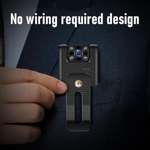 Yunseity Action Camera, 4K HD Portable 1.3in Screen 180 Degree Rotatable with Back Clamp, for Cycling Sport WiFi Transmit in Saudi Arabia