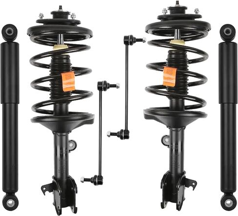 MOSTPLUS Front Complete Struts Shock absorb 171597 171598 متوافق مع 1999-2004 Honda Odyssey Mini Van in Saudi Arabia