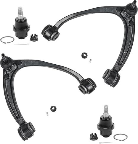 Detroit Axle - أذرع تحكم علوية أمامية مع مفصل كروي بديل لسيارة Chevy GMC Silverado Sierra Suburban 1500 Avalanche Yukon Tahoe Cadillac Escalade ESV - مجموعة من قطعتين in Saudi Arabia