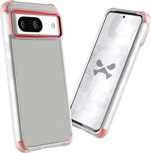 حافظة Ghostek Covert Clear Pixel 9 Pro Fold مع مسند مدمج وحماية مفصلة كاملة وغطاء هاتف واقٍ مقاوم للصدمات مصمم لعام 2024 Google Pixel 9 Pro Fold (8 بوصات) (دخان) in Kuwait