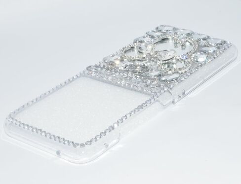 for Motorola Moto Razr 2025/2024 Phone Case, Cute Cartoon Mirror Diamond Glitter Crystal Rhinestone Women Girls Fashion Luxury Shiny Sparkle Crystal Phone Case for Moto Razr 60/50 5G in Saudi Arabia