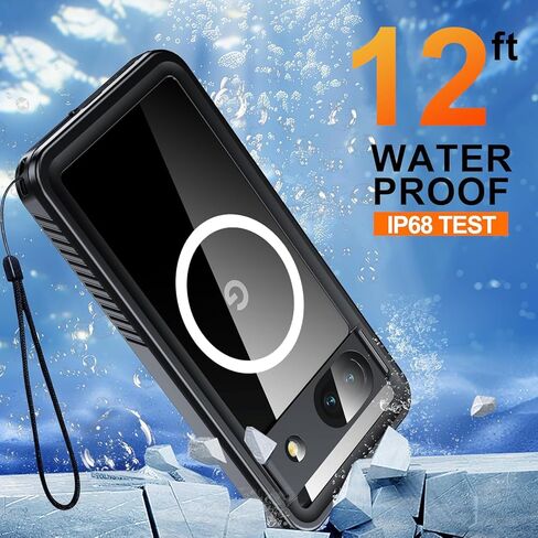 Oneagle for Google Pixel 10 Pro XL Case Waterproof [Fit for MagSafe],360° Full Body Rugged Pixel 10 Pro XL Case[IP68 Underwater][Built-in Screen Protector & Lens Protector][12FT MIL-Grade Shockproof] in Saudi Arabia