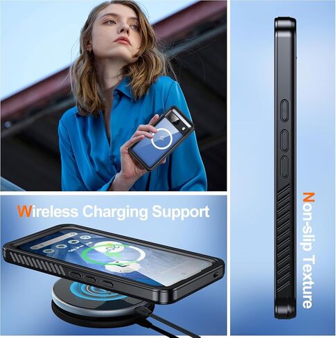 Oneagle for Google Pixel 10 Pro XL Case Waterproof [Fit for MagSafe],360° Full Body Rugged Pixel 10 Pro XL Case[IP68 Underwater][Built-in Screen Protector & Lens Protector][12FT MIL-Grade Shockproof] in Saudi Arabia