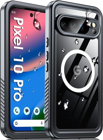 Oneagle for Google Pixel 10 Pro XL Case Waterproof [Fit for MagSafe],360° Full Body Rugged Pixel 10 Pro XL Case[IP68 Underwater][Built-in Screen Protector & Lens Protector][12FT MIL-Grade Shockproof] in Saudi Arabia