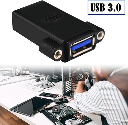USB3.0 Female To Female Socket Panel Mount Adapter Connector Extension in Saudi Arabia