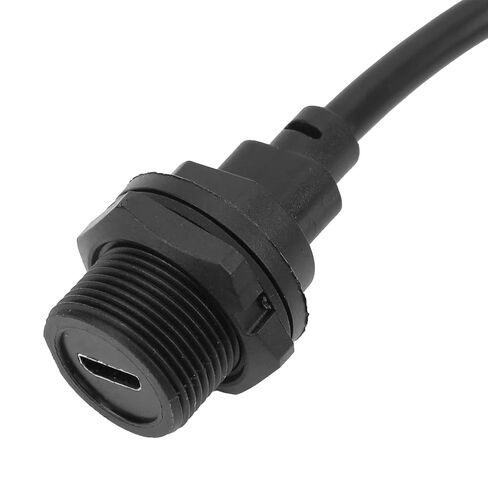 موصل USB IP67 Micro USB أنثى 2.0 ذكر مع مقبس كابل E10MCTFF U2AM متانة عالية للمعدات الميكانيكية والمصابيح الخارجية وأجهزة IOT مادة PA66 البلاستيكية الحرارية (0.3 متر) in Saudi Arabia