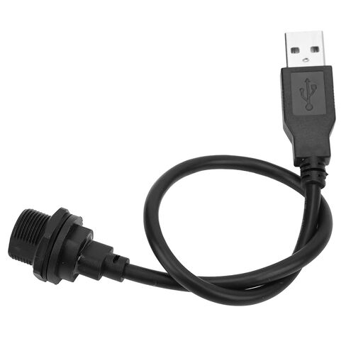 موصل USB IP67 Micro USB أنثى 2.0 ذكر مع مقبس كابل E10MCTFF U2AM متانة عالية للمعدات الميكانيكية والمصابيح الخارجية وأجهزة IOT مادة PA66 البلاستيكية الحرارية (0.3 متر) in Saudi Arabia