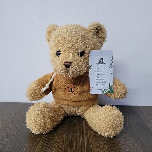 hahalemon Stuffed Toys, Stuffed Dolls, Brown Teddy Bear Stuffed Toys, Perfect For Cuddling, Play, Or Decorative Accents in Saudi Arabia